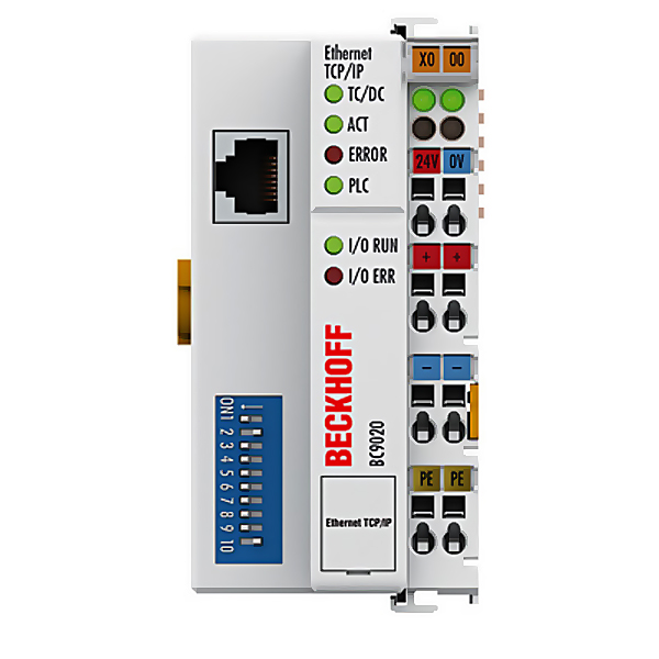BC9020 New Beckhoff H2Ethernet TCP/IP ??Economy plus?? Bus Terminal Controller